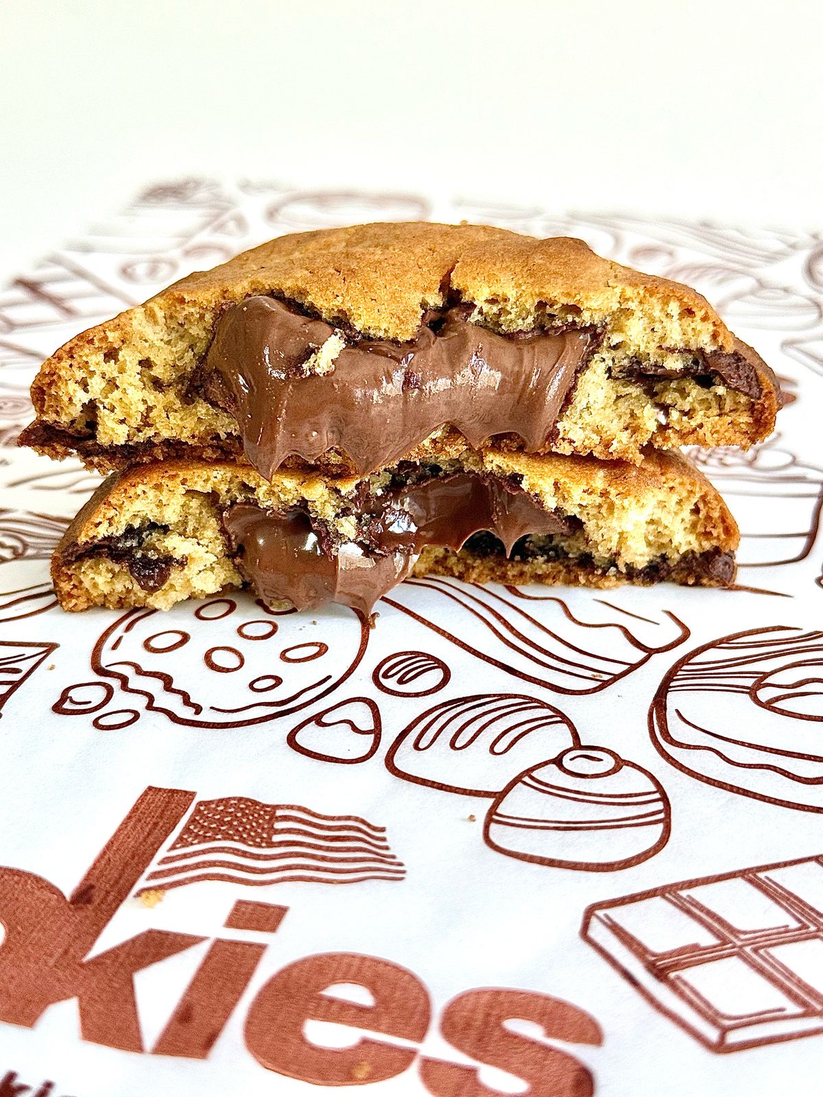 Cookie Nutella Chocolate Branco